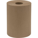 Rouleau d'essuie-mains en papier brun kraft