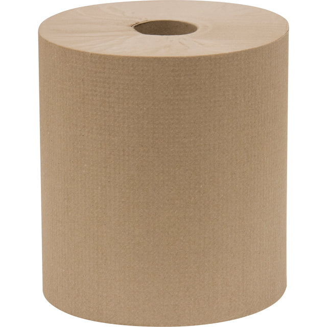 Gros rouleau d'essuie-mains en papier brun kraft