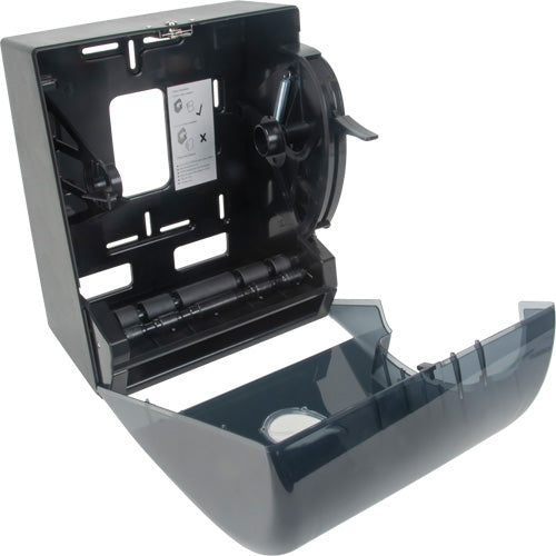 Hand Towel Roll Dispenser, Manual, 10.63" W x 9.84" D x 13.78" H - JO339