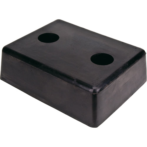 Butoirs moulés pour quai, Caoutchouc, 13" la x 4" p x 10" h - KH005