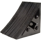 Cale de roue, 8" x 8" x 8", Noir - KH603