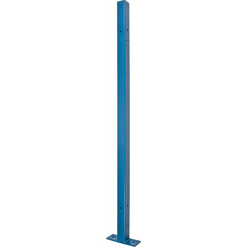 Poteau universel, 4,125' h x 2" la, Bleu - KH861