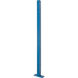 Poteau universel, 4,125' h x 2" la, Bleu - KH861