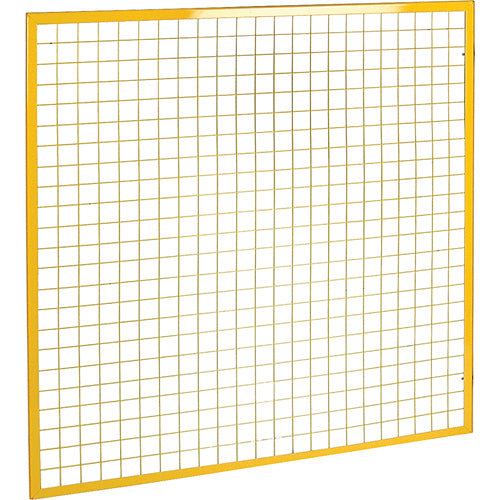 Composantes pour partitions & cloisons grillagées - Portes battantes, 4' la x 7' h - KH935