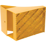Cales-roue pour la glace, Acier, Jaune, 8" la x 10-1/2" p x 9-1/4" h - KH964