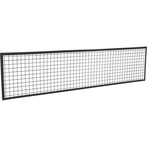 Panneau de cloison en treillis métallique, 2' h x 8' la - KI279
