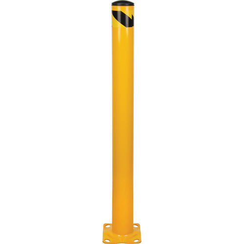 Butoir, Acier, 48" h x 4-1/2" la, Jaune - KI295