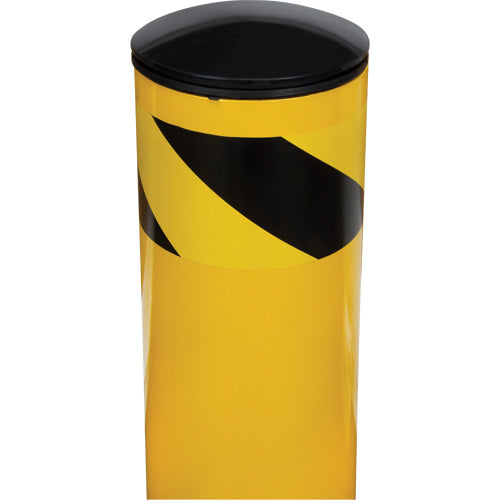 Butoir de sécurité, Acier, 36" h x 5-1/2" la, Jaune - KI316