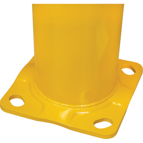 Butoir de sécurité, Acier, 36" h x 5-1/2" la, Jaune - KI316