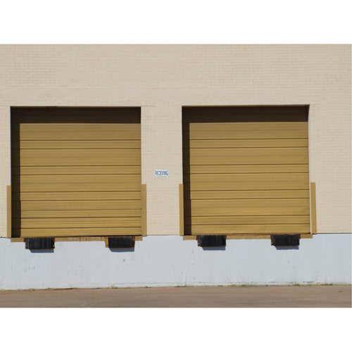 Butoirs de quai lamellés, Horizontal, Caoutchouc, 18" la x 4" p x 12" h - KI324