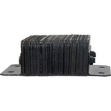 Butoirs de quai lamellés, Horizontal, Caoutchouc, 12" la x 4" p x 10" h - KI322