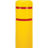 Capuchon en polyéthylène pour borne de protection, 6-5/8" dia. x 52" l, Rouge/Jaune - KI329