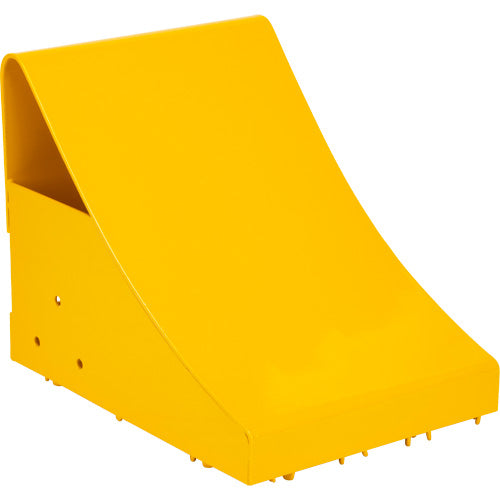 Cales-roue pour la glace, Acier, Jaune, 8-1/16" la x 10-5/8" p x 8-13/16" h - KI331