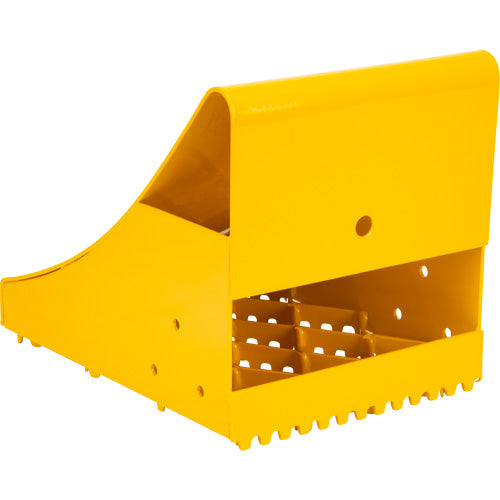 Cales-roue pour la glace, Acier, Jaune, 8-1/16" la x 10-5/8" p x 8-13/16" h - KI331