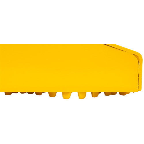 Cales-roue pour la glace, Acier, Jaune, 8-1/16" la x 10-5/8" p x 8-13/16" h - KI331