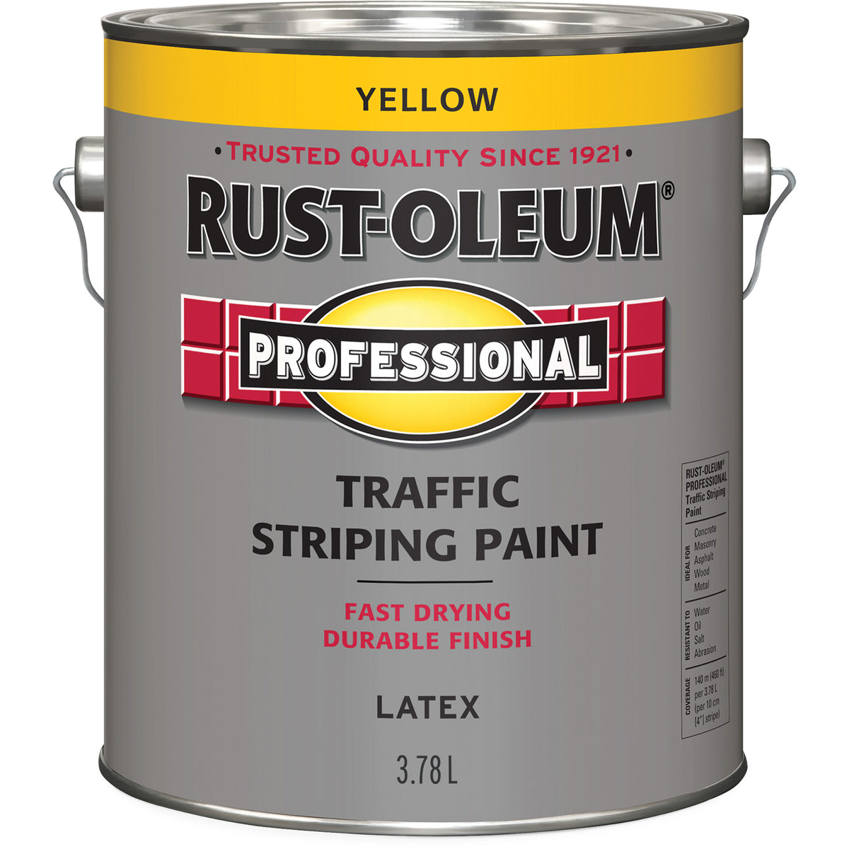 XPRS - Peinture pour traçage de lignes de circulation, Jaune, 3,78 L
