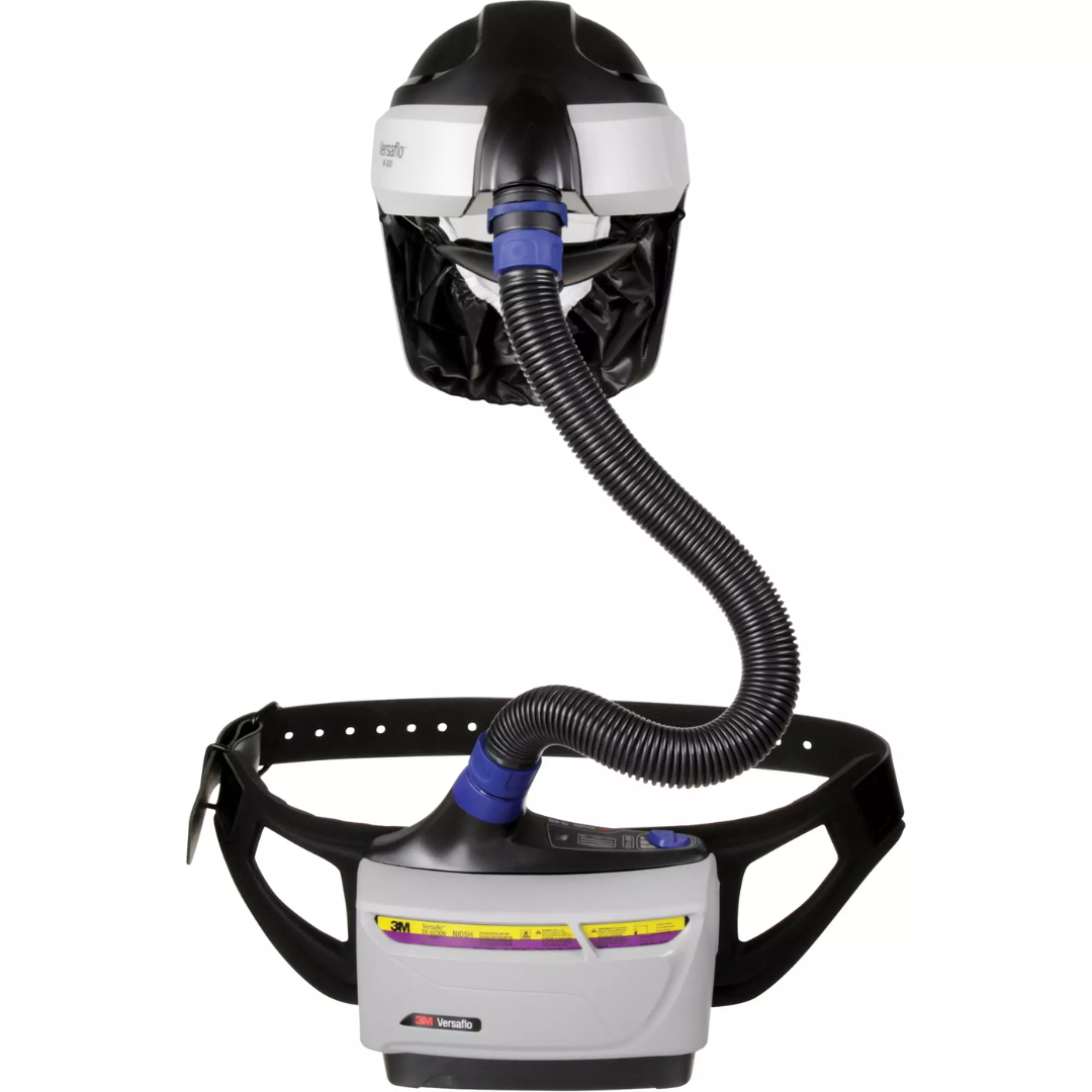 XPRS - Heavy Duty Industrial Kit for Versaflo™ TR-600 Powered Respirator, Hood &amp; Visor, Lithium-ion Battery