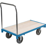 Chariot à plateforme robuste, 48" lo x 24" la, Capacité de 2500 lb, Roues en Nylon - MB130