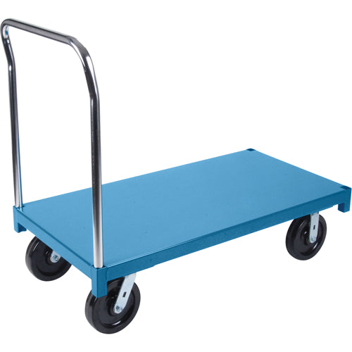 Chariot à plateforme robuste, 72" lo x 36" la x Capacité 2500 lb, Roues en Nylon - MB154