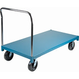 Chariot à plateforme robuste, 60" lo x 30" la x Capacité 2500 lb, Roues en Nylon - MB143
