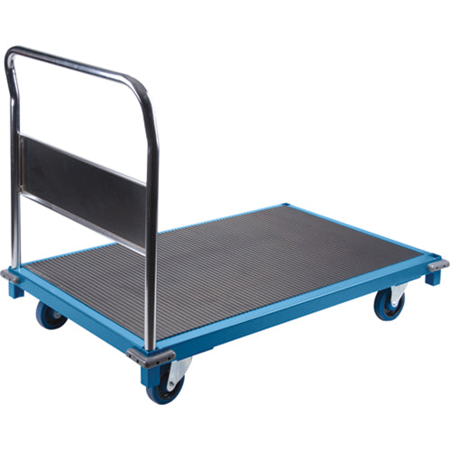 Chariots à plateforme institutionnels, 48" lo x 30" la x Capacité 1000 lb, Roues en Caoutchouc - MB207