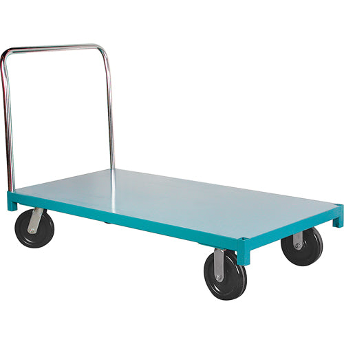 Chariot à plateforme, 60" lo x 30" la x Capacité 1400 lb, Roues en Nylon - MB249
