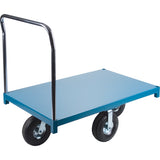 Chariot à plateforme robuste, 48" lo x 30" la x Capacité 1200 lb, Roues en Pneumatique - MB265