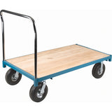 Chariot à plateforme robuste, 72" lo x 36" la x Capacité 1200 lb, Roues en Pneumatique - MB279