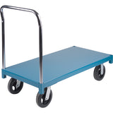 Chariot à plateforme robuste, 48" lo x 30" la x Capacité 2000 lb, Roues en Caoutchouc - MB303