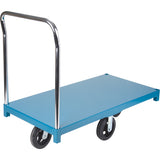 Chariot à plateforme robuste, 48" lo x 30" la x Capacité 2000 lb, Roues en Caoutchouc - MD331