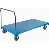 Chariot à plateforme robuste, 72" lo x 36" la x Capacité 2000 lb, Roues en Caoutchouc - MB319