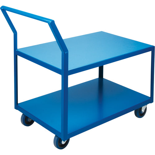 Chariots Surbaissés Robustes, 2 niveaux, 24" la x 36" p x 40" h, 1200 lb Cap - MB425