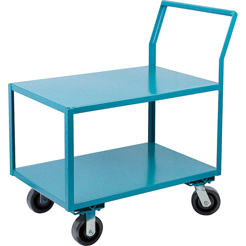Chariots surbaissés robustes, 2 niveaux, 18" la x 30" p x 41" h, 2400 lb Cap - MB422