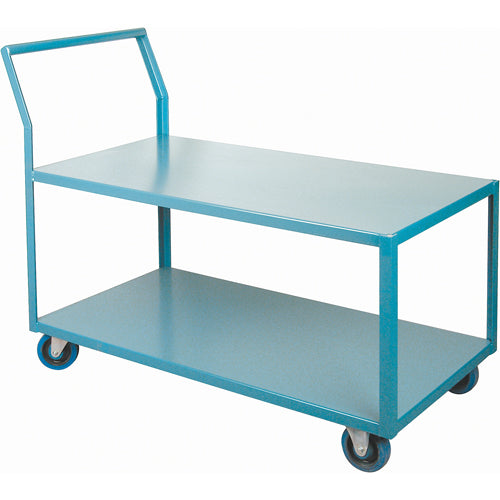 Chariots Surbaissés Robustes, 2 niveaux, 24" la x 48" p x 40" h, 1200 lb Cap - MB429