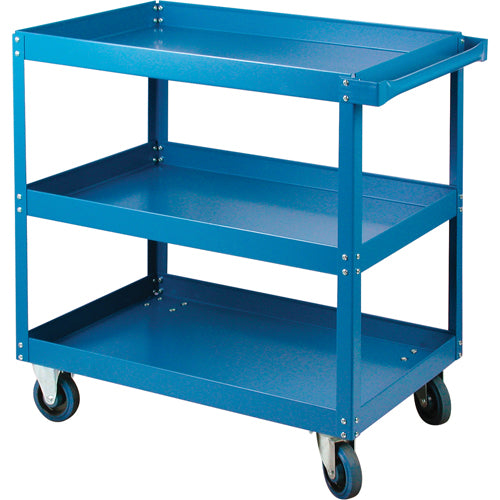 Chariots à tablette, 3 Tiers, 24" la x 36" h x 48" p, Capacité 900 lb - MB497