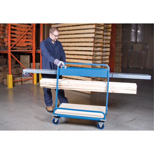 Chariots pour matériaux de construction, 39" x 26" x 42", Capacité 1200 lb - MB729