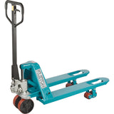 Transpalette hydraulique robuste, Acier, 42" lo x 27" la, Capacité 6600 lb - MJ494