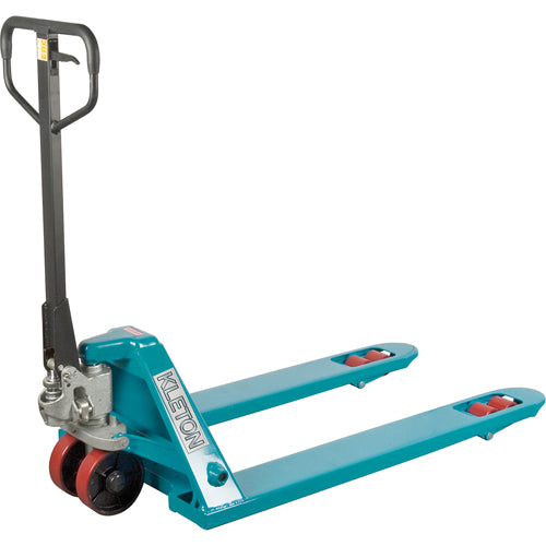 Transpalette hydraulique robuste, Acier, 48" lo x 27" la, Capacité 6600 lb - MJ495