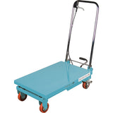 Table élévatrice robuste à ciseaux hydraulique, 27-1/2" lo x 17-3/4" la, Acier, Capacité 330 lb - MJ518