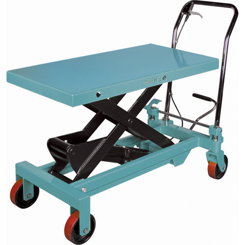 Table élévatrice robuste à ciseaux hydraulique, 39-3/8" lo x 20-1/8" la, Acier, Capacité 1650 lb - MJ523