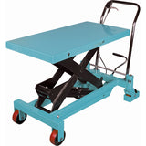 Table élévatrice robuste à ciseaux hydraulique, 40" lo x 20-1/8" la, Acier, Capacité 2200 lb - MJ524