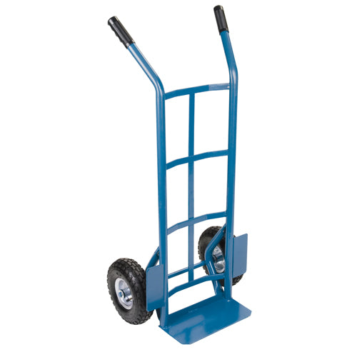 Diable robuste, Prise Double, Acier, Hauteur de 46", Capacité 800 lb - MK731