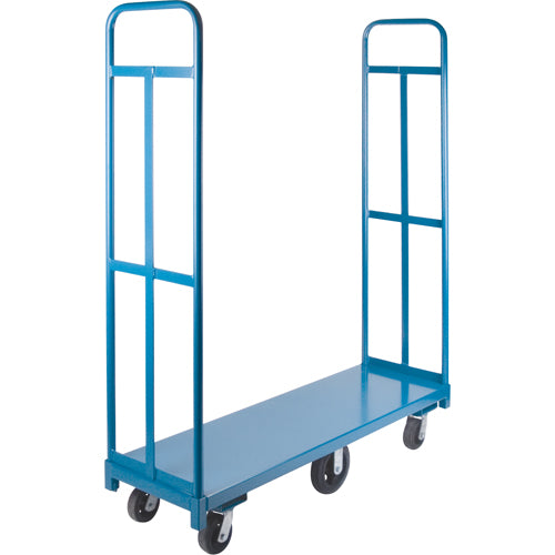Chariot à plateforme U-Boat, 60" lo x 18" la x Capacité 1500 lb, Roues en Caoutchouc - MK971