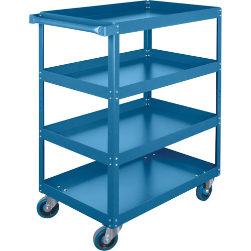Chariots à tablette, 4 Tiers, 18" la x 48" h x 30" p, Capacité 900 lb - ML145
