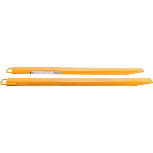 Rallonges de fourches, 72" l x 5" la, Pour des largeurs de fourches 4" - ML346