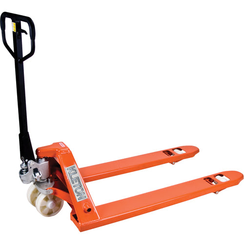 Transpalette hydraulique robuste, Acier, 48" lo x 27" la, Capacité 5500 lb - ML372