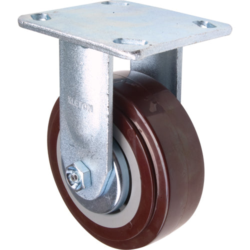 Roulette, Fixe, 5" (127 mm), Polyuréthane, 650 lb (294 kg) - ML398