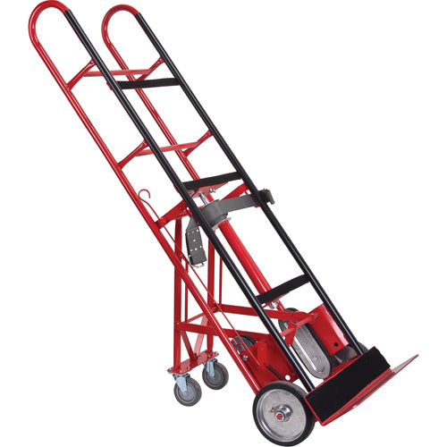 Diable de calibre industriel pour électroménagers, Acier, Capacité 850 lb, 24" la x 66" h - ML617