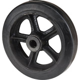 Roue en caoutchouc moulé, 8" (203 mm) dia. x 2" (51 mm) la, Capacité de 400 lb (181 kg) - ML813