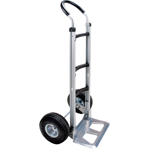 Diable démonté, Prise Continu, Aluminium, Hauteur de 49-5/8", Capacité 500 lb - MN026
